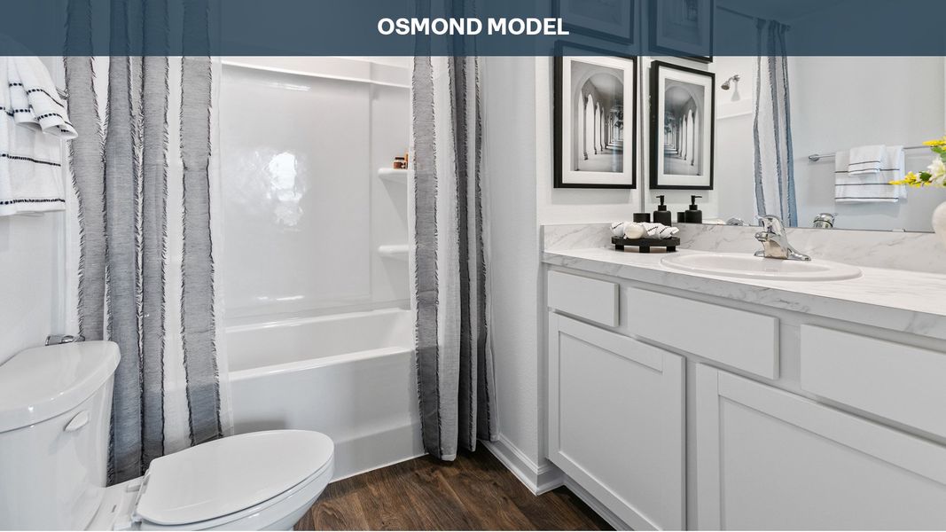 Furnished interior view inside a new home in Cordera Townhomes Express, St. Augustine (Image 17). Furnished interior view inside a new home in Cordera Townhomes Express, St. Augustine (Image 17).