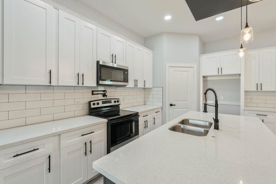 Furnished interior view inside a new home in , Willis (Image 9). Furnished interior view inside a new home in , Willis (Image 9).