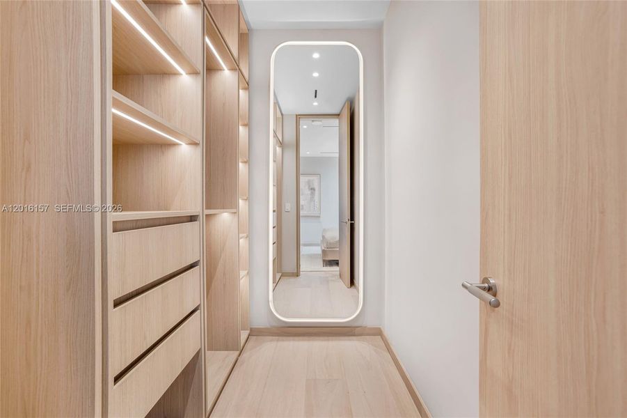 Furnished interior view inside a new home in , Miami Beach (Image 55).