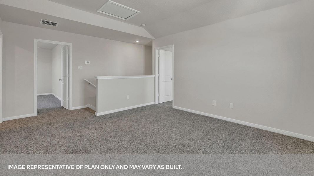 Spacious, unfurnished interior of a new home in Whisper South, San Marcos (Image 8). Spacious, unfurnished interior of a new home in Whisper South, San Marcos (Image 8).