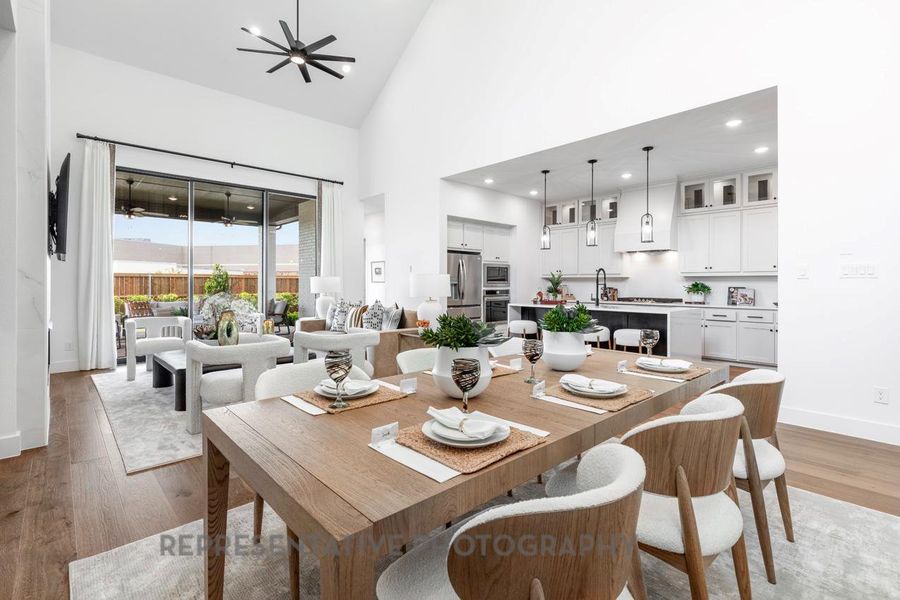 Furnished interior view inside a new home in Kresston, Montgomery (Image 26).