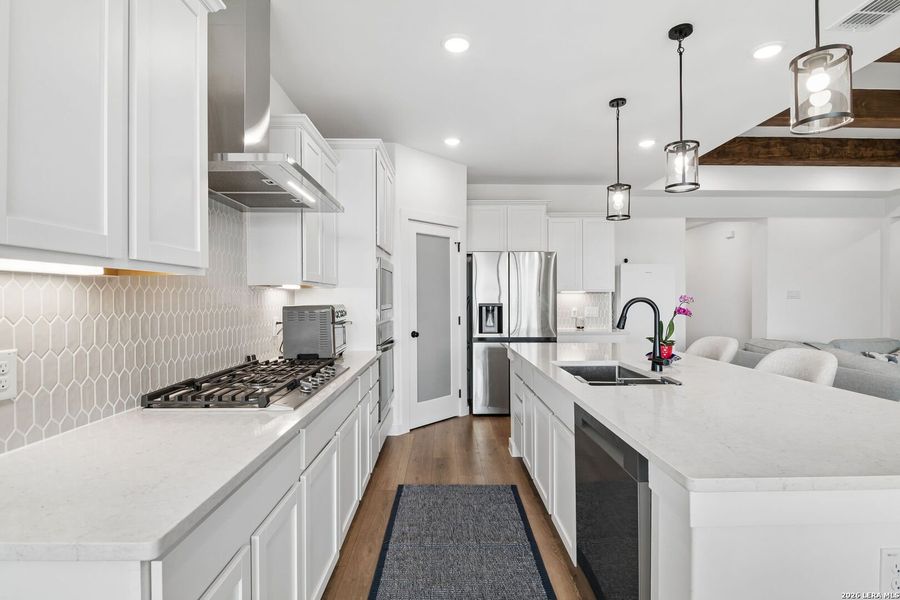 Furnished interior view inside a new home in Hickory Ridge, Elmendorf (Image 17).