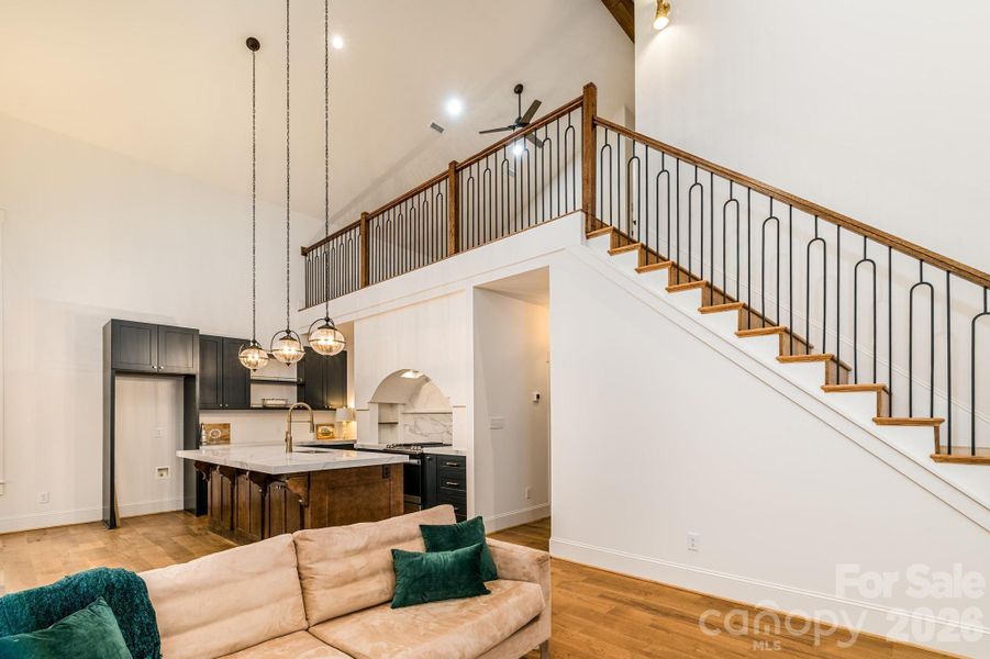 Furnished interior view inside a new home in , Cleveland (Image 10).