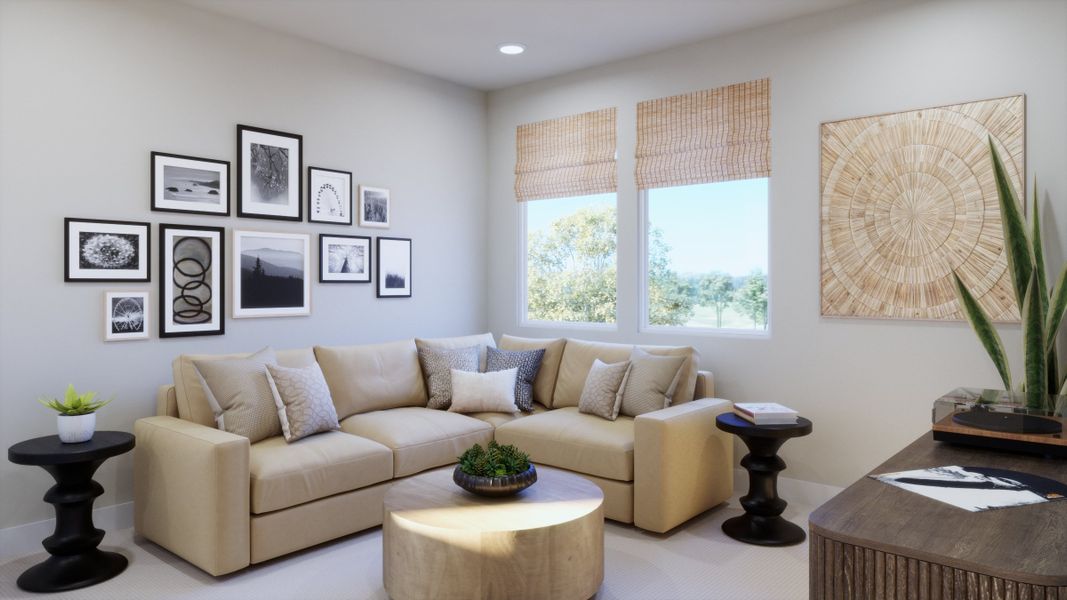 Representative furnished interior of a home built from the 3553 by Risewell Homes in Parkton Square, Kyle (Image 10). Representative furnished interior of a home built from the 3553 by Risewell Homes in Parkton Square, Kyle (Image 10).