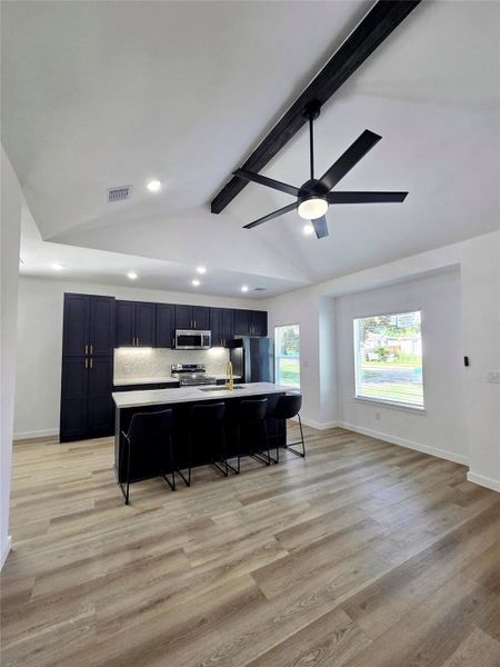 Furnished interior view inside a new home in , La Marque (Image 3).