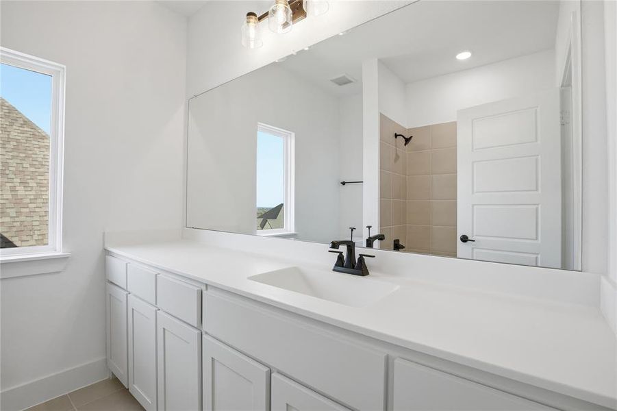 Furnished interior view inside a new home in , Fort Worth (Image 14).