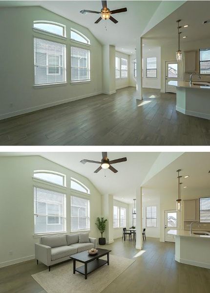 Select images have been virtually staged to help visualize the home’s potential