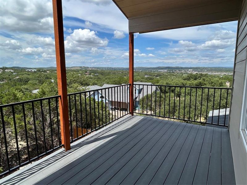 Upstairs Porch