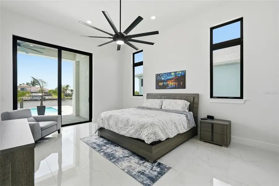 Furnished interior view inside a new home in , Cape Coral (Image 50).