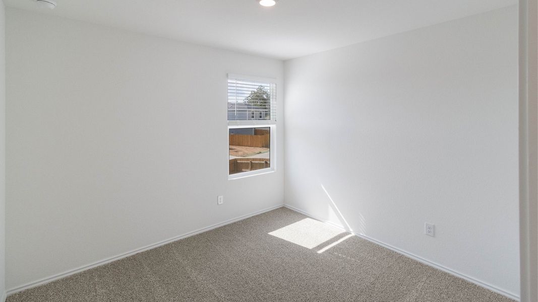 Representative unfurnished interior of a home built from the The Blanco by D.R. Horton in Valverde, Bastrop (Image 17). Representative unfurnished interior of a home built from the The Blanco by D.R. Horton in Valverde, Bastrop (Image 17).