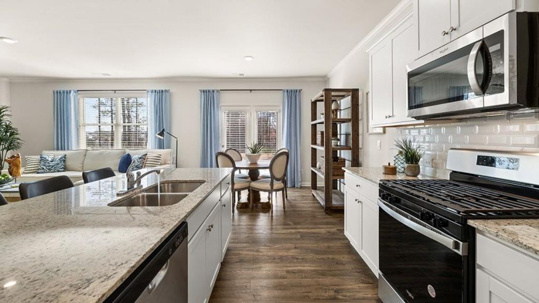Furnished interior view inside a new home in Thompson Ridge, Dallas (Image 44).