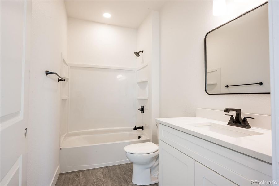 Furnished interior view inside a new home in , Colorado Springs (Image 8). Furnished interior view inside a new home in , Colorado Springs (Image 8).