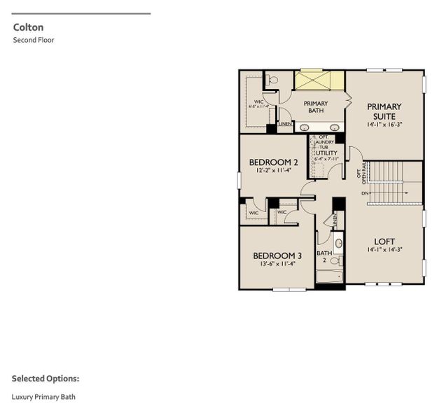2D floor plan layout of this home in Rolling Glen, Hutto, TX (Image 3).