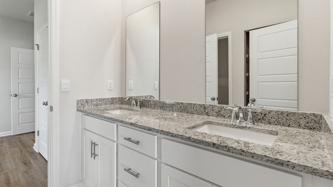 Furnished interior view inside a new home in Greystone, Crawfordville (Image 14).