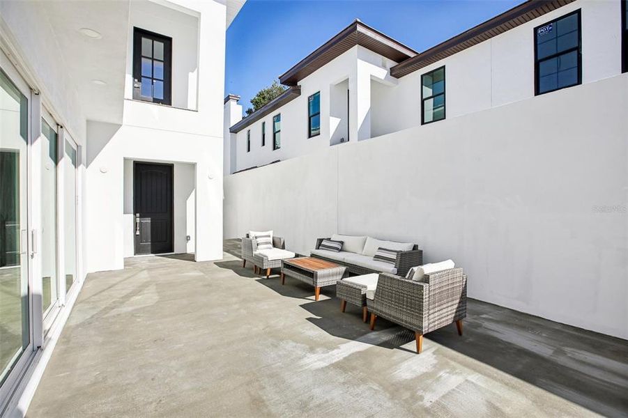 Exterior details and patio area of a home in , St. Petersburg (Image 4). Exterior details and patio area of a home in , St. Petersburg (Image 4).