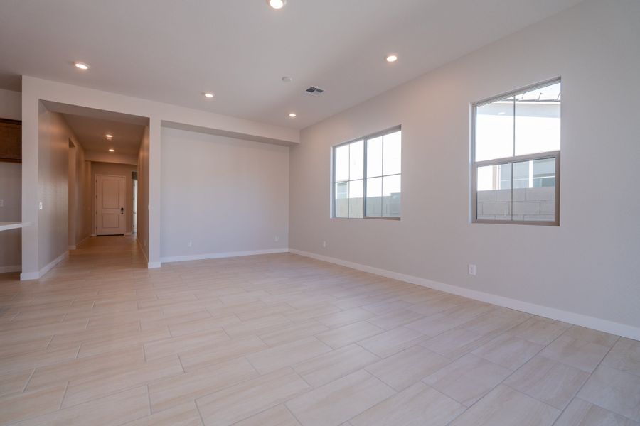 Spacious, unfurnished interior of a new home in Waterston Central, Gilbert (Image 12). Spacious, unfurnished interior of a new home in Waterston Central, Gilbert (Image 12).