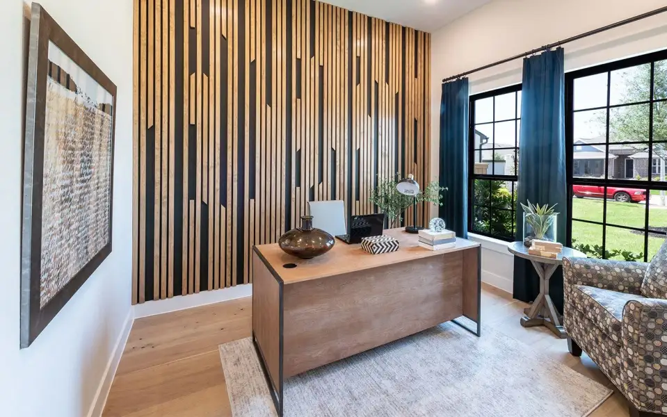 Furnished interior view inside a new home in Sunfield, Buda (Image 4).
