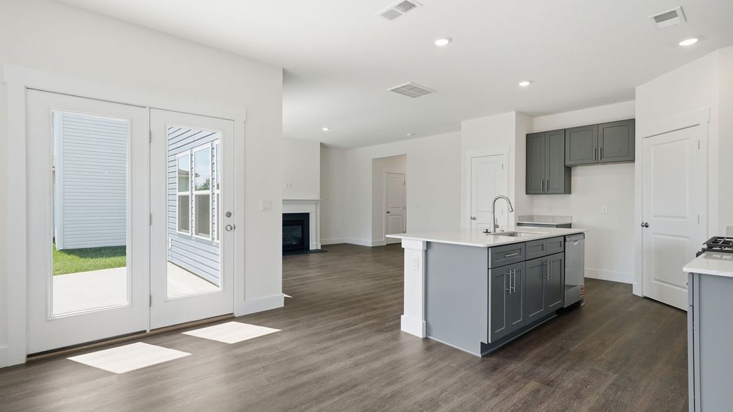 Furnished interior view inside a new home in Fieldcrest Acres, Blountville (Image 6).