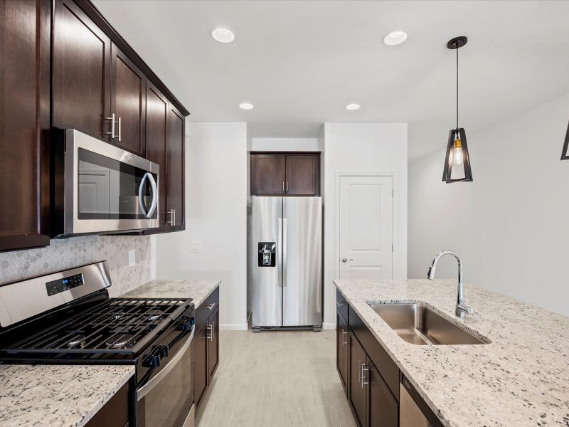 Furnished interior view inside a new home in Las Patrias at Star Valley Phase III - Signature Series, Tucson (Image 3).