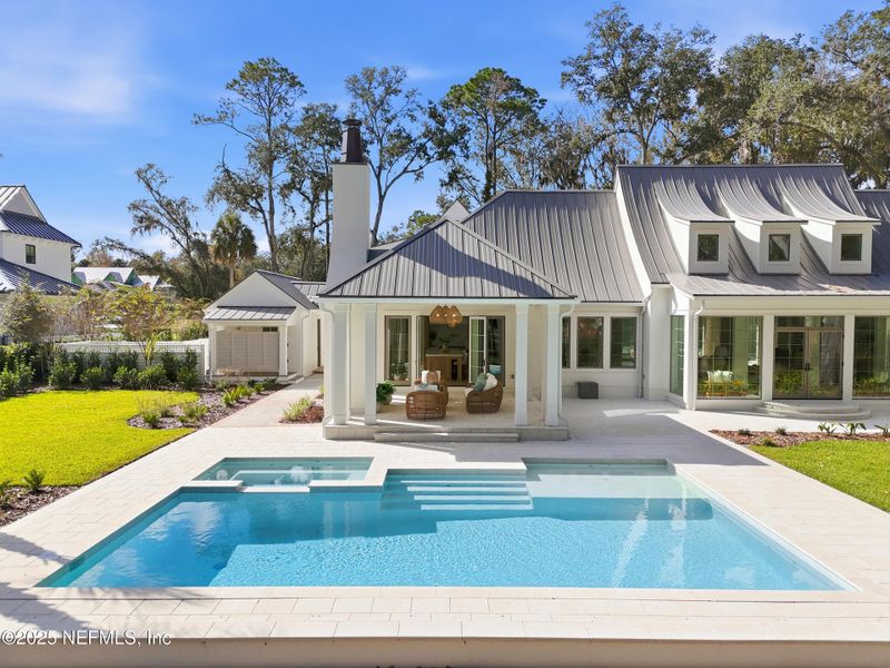 Exterior details and patio area of a home in , Ponte Vedra (Image 53).