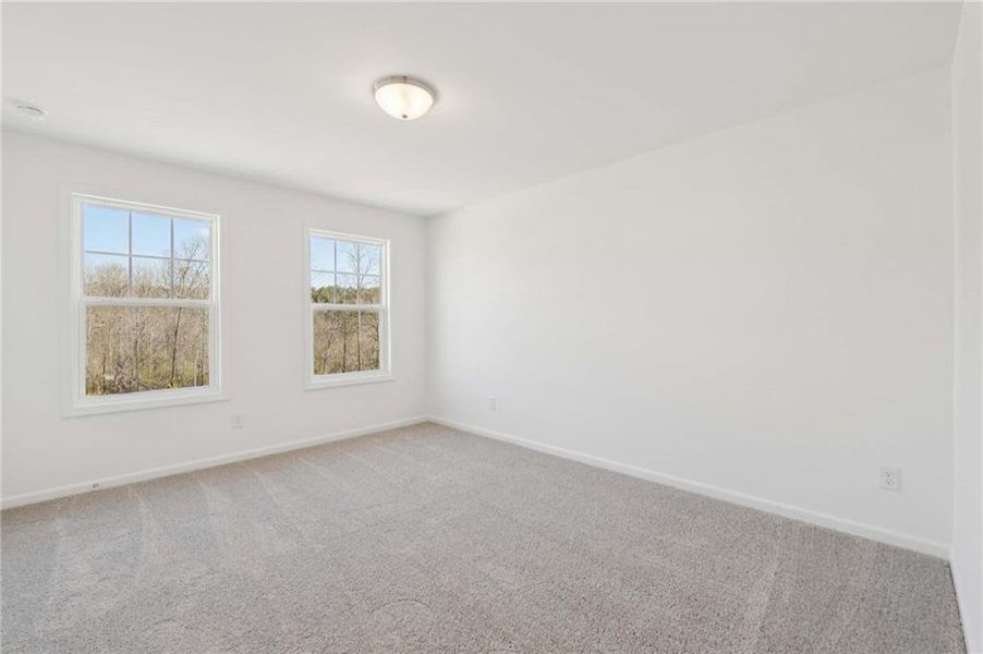 Spacious, unfurnished interior of a new home in The Estates at Casteel, Bethlehem (Image 36).