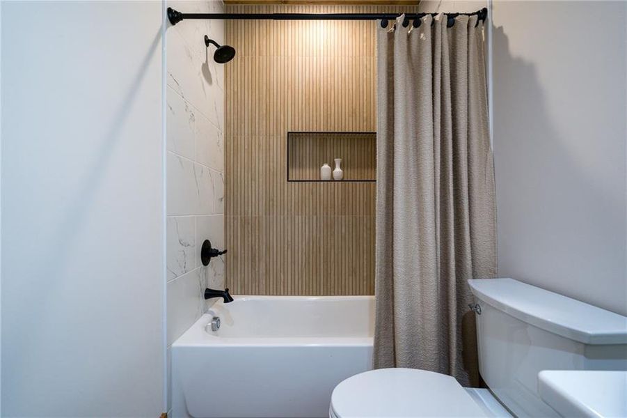 Furnished interior view inside a new home in , Morganton (Image 12).