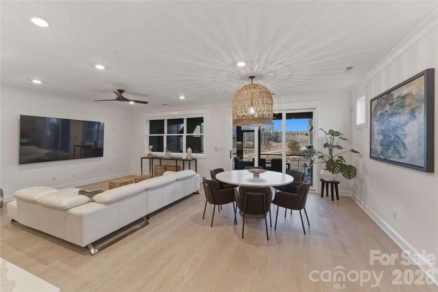 Furnished interior view inside a new home in Windell Woods, Tega Cay (Image 31).