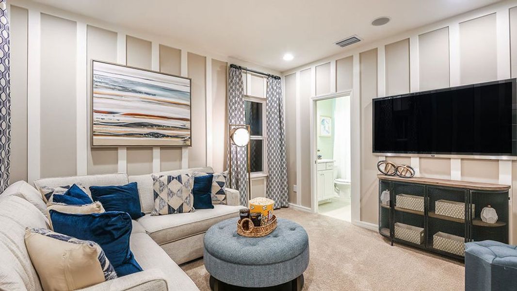 Representative furnished interior of a home built from the Bonaire by Taylor Morrison in Veranda Oaks, Port St. Lucie (Image 64).