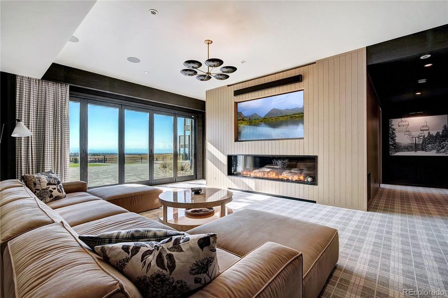 Furnished interior view inside a new home in , Parker (Image 35).