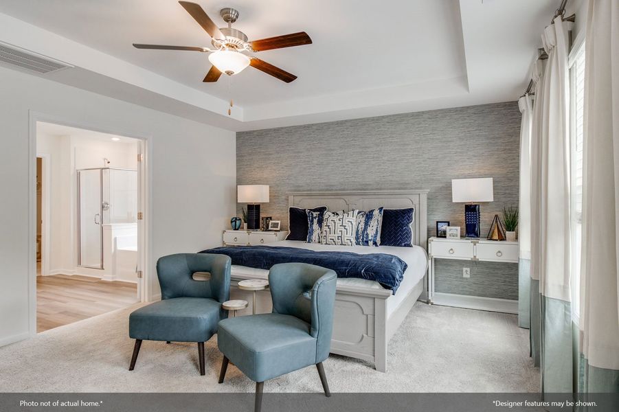 Furnished interior view inside a new home in Citadel Point at Southbridge, Sneads Ferry (Image 21). Furnished interior view inside a new home in Citadel Point at Southbridge, Sneads Ferry (Image 21).