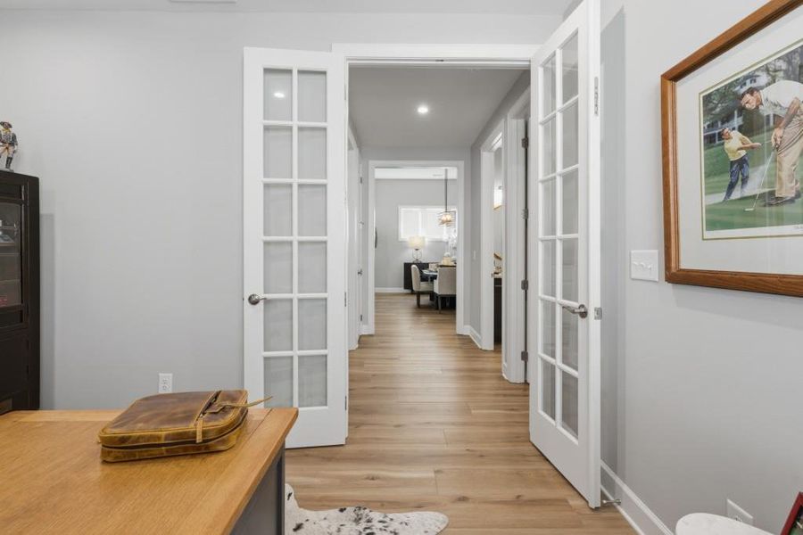 Furnished interior view inside a new home in , Hoschton (Image 17).