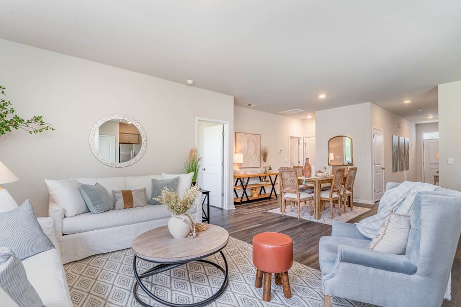 Representative furnished interior of a home built from the KERRY by D.R. Horton in Summerville, Darlington (Image 14).