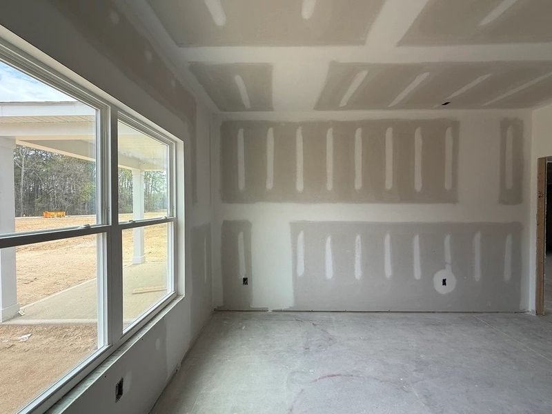 In-progress construction of a new home in The Point, Rolesville, NC (Image 12).