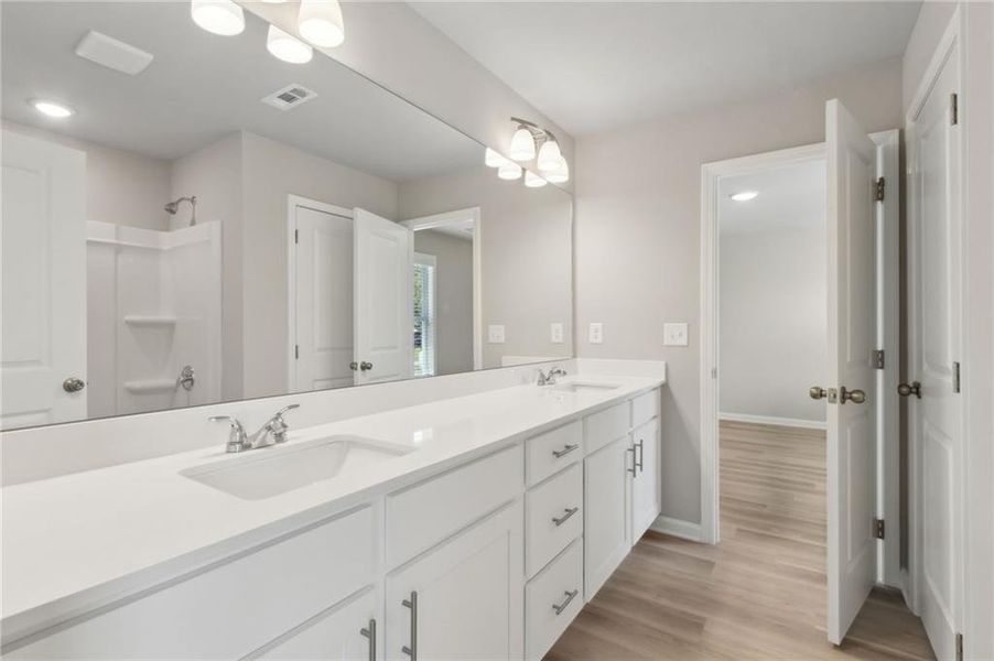 Furnished interior view inside a new home in , Hoschton (Image 10). Furnished interior view inside a new home in , Hoschton (Image 10).