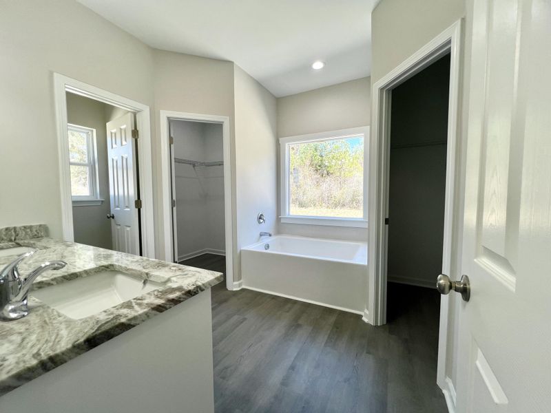 Furnished interior view inside a new home in , McClellanville (Image 3).