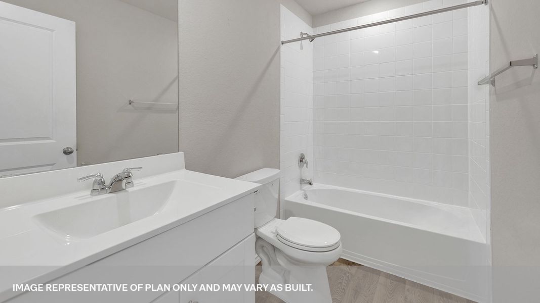 Furnished interior view inside a new home in Sunset Oaks, Maxwell (Image 8).