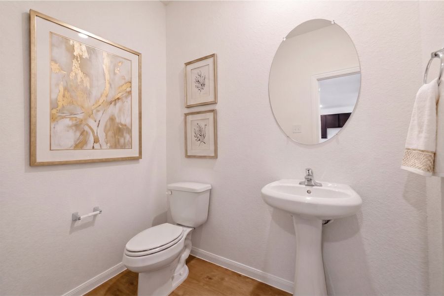 Furnished interior view inside a new home in Austin Point, Richmond (Image 16).