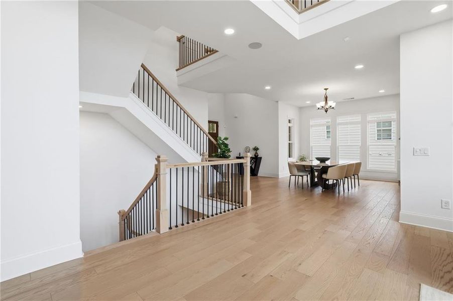 Furnished interior view inside a new home in , Woodstock (Image 32).