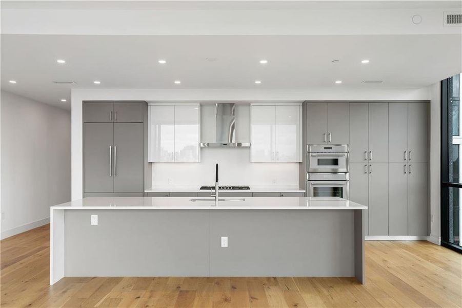 Spacious, unfurnished interior of a new home in The Dillon Buckhead, Atlanta (Image 32).