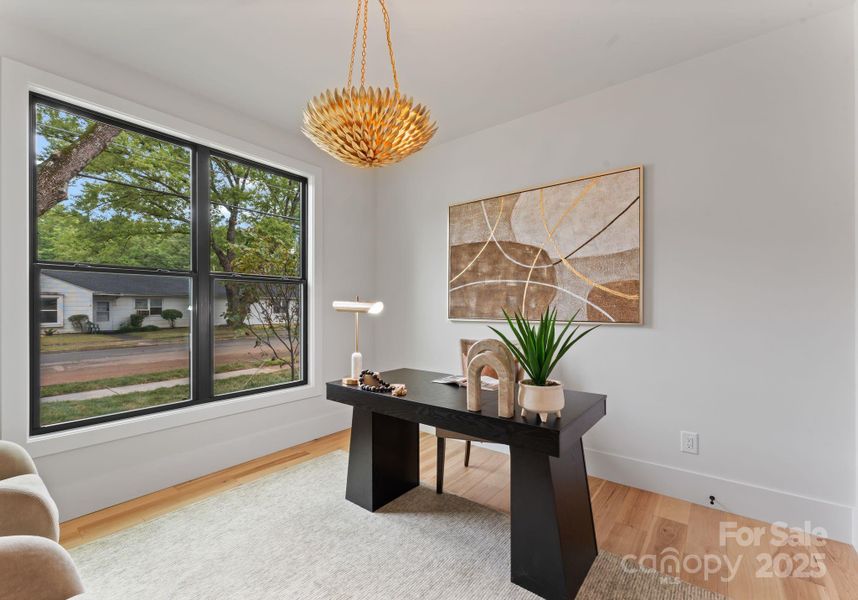 Furnished interior view inside a new home in , Charlotte (Image 30).