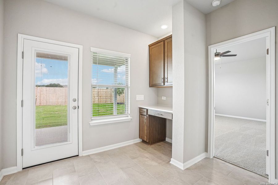 Furnished interior view inside a new home in Kallison Ranch, San Antonio (Image 13).