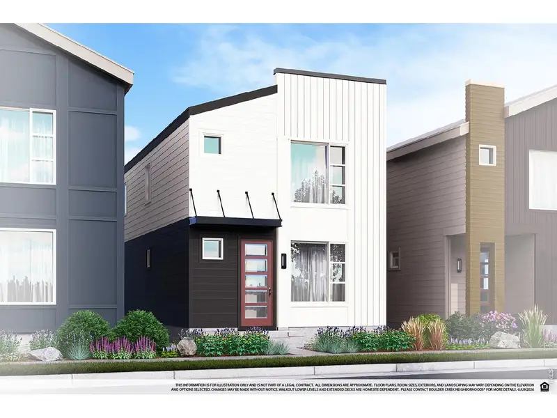Exterior rendering of this home design in , Broomfield, CO (Image 1). Exterior rendering of this home design in , Broomfield, CO (Image 1).