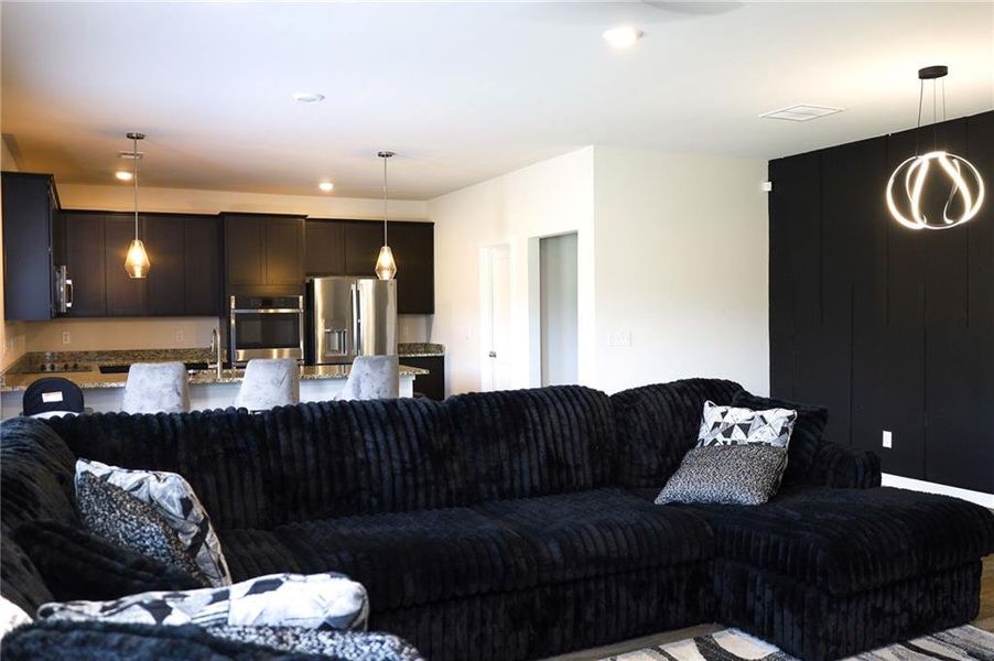 Furnished interior view inside a new home in , McDonough (Image 32).