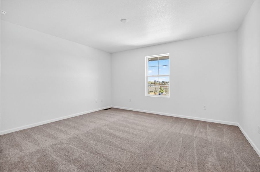 Spacious, unfurnished interior of a new home in Farmlore, Brighton (Image 11). Spacious, unfurnished interior of a new home in Farmlore, Brighton (Image 11).