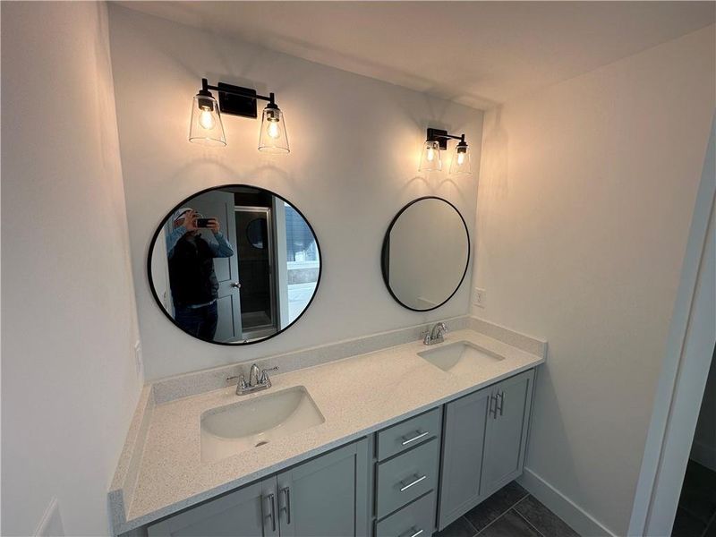 Furnished interior view inside a new home in , Buford (Image 6).