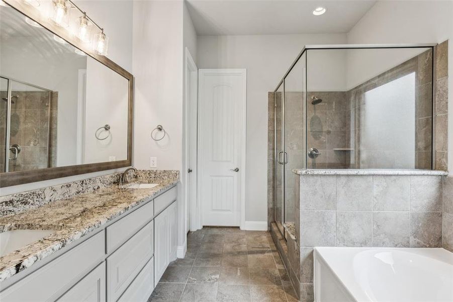 Furnished interior view inside a new home in Lake Shore Village, Rowlett (Image 14).