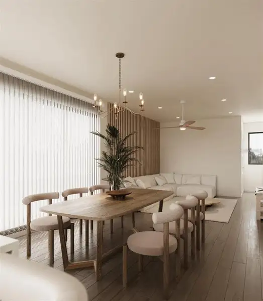 Furnished interior view inside a new home in , St. Petersburg (Image 11).