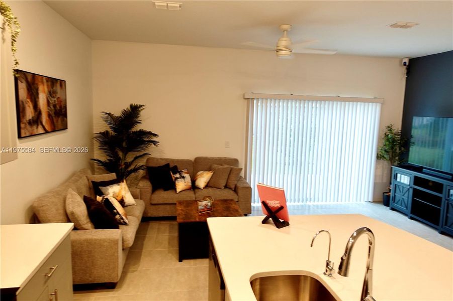 Furnished interior view inside a new home in , Kissimmee (Image 24).