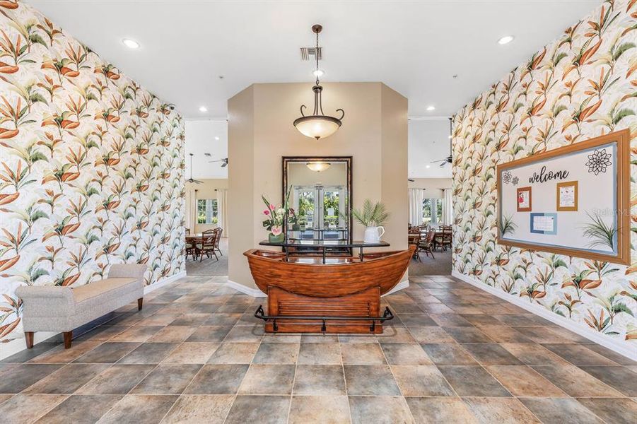 Furnished interior view inside a new home in Heritage Lake Park, Punta Gorda (Image 6).
