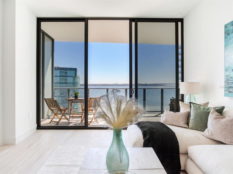 Furnished interior view inside a new home in , Tampa (Image 19).